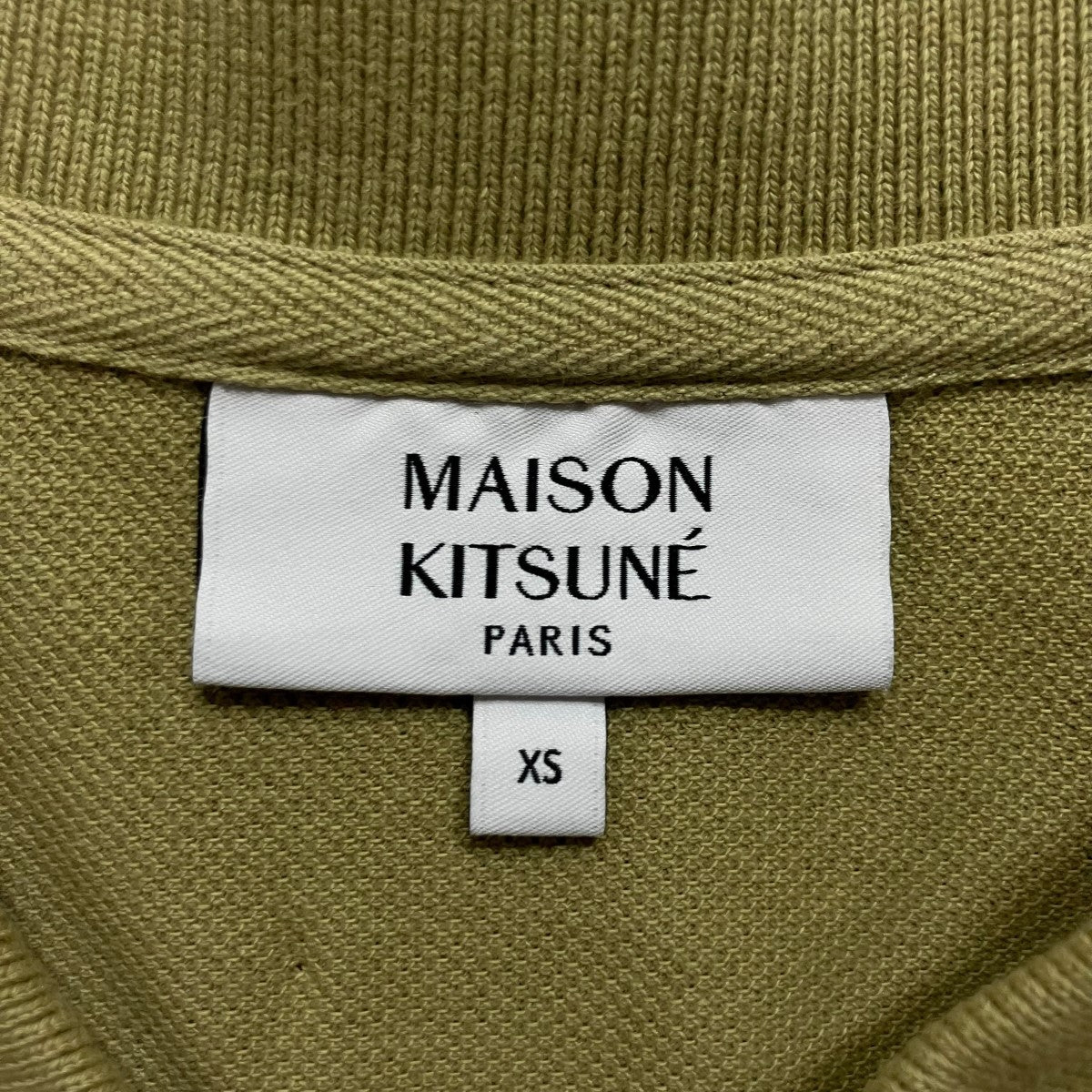 MAISON KITSUNE ロゴポロシャツ 古着・中古-5枚目のアイテム画像