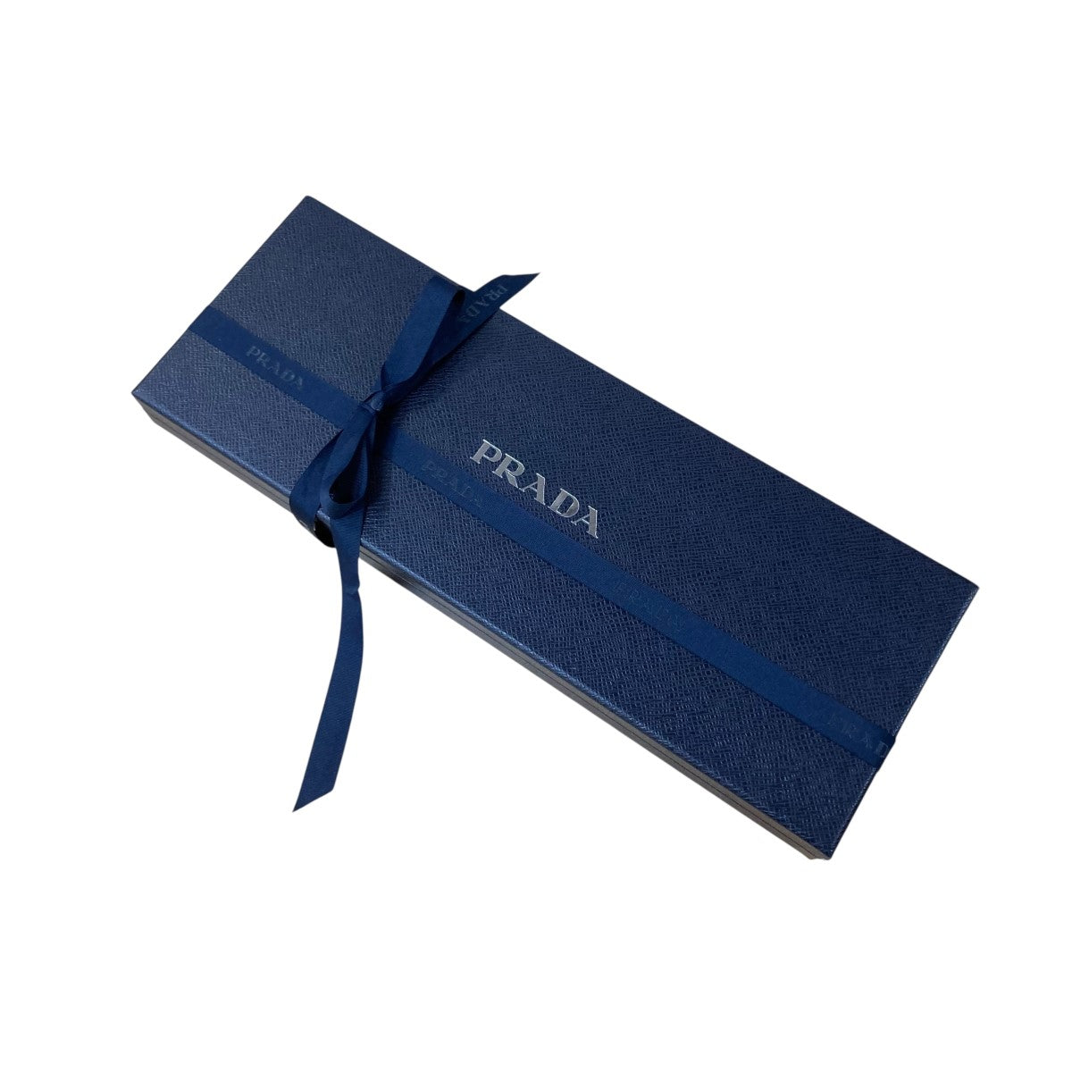 PRADA(プラダ) ロゴプレートネクタイ ブラック サイズ -｜【公式