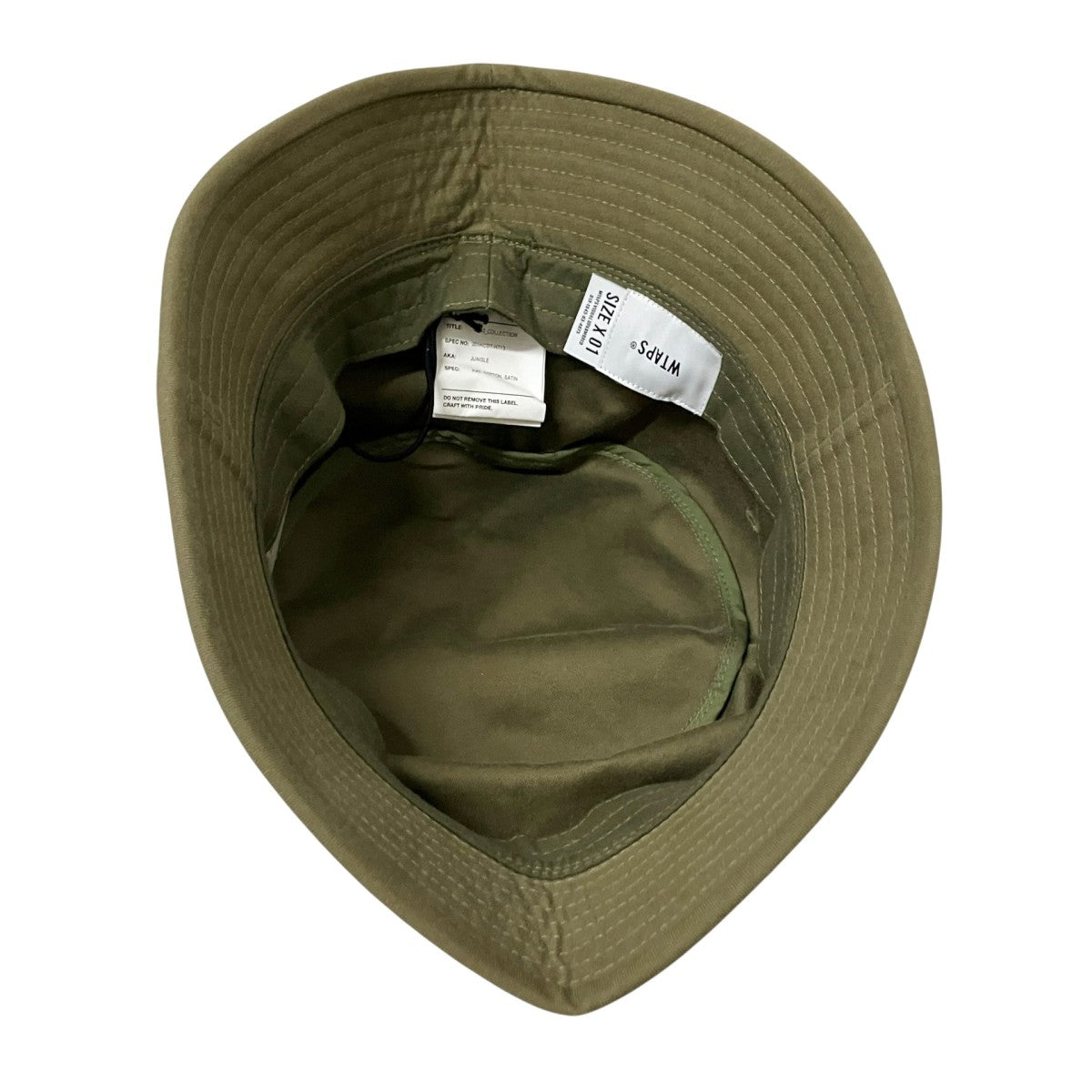 WTAPS バケットハット201HCDT HT13 古着・中古-5枚目のアイテム画像