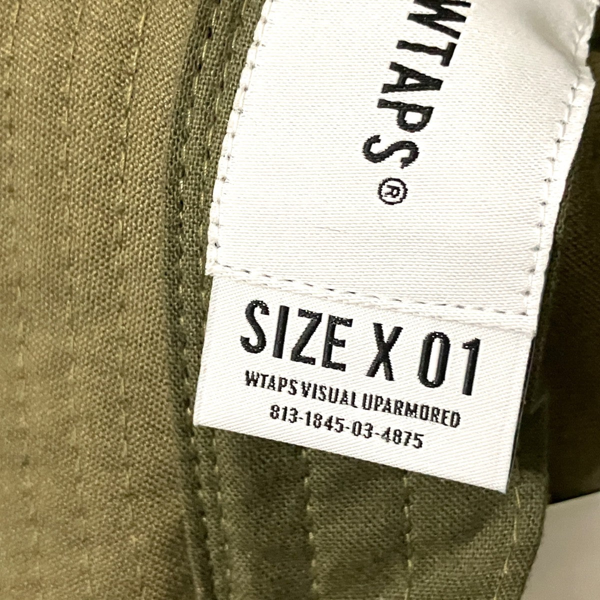 WTAPS バケットハット201HCDT HT13 古着・中古-6枚目のアイテム画像