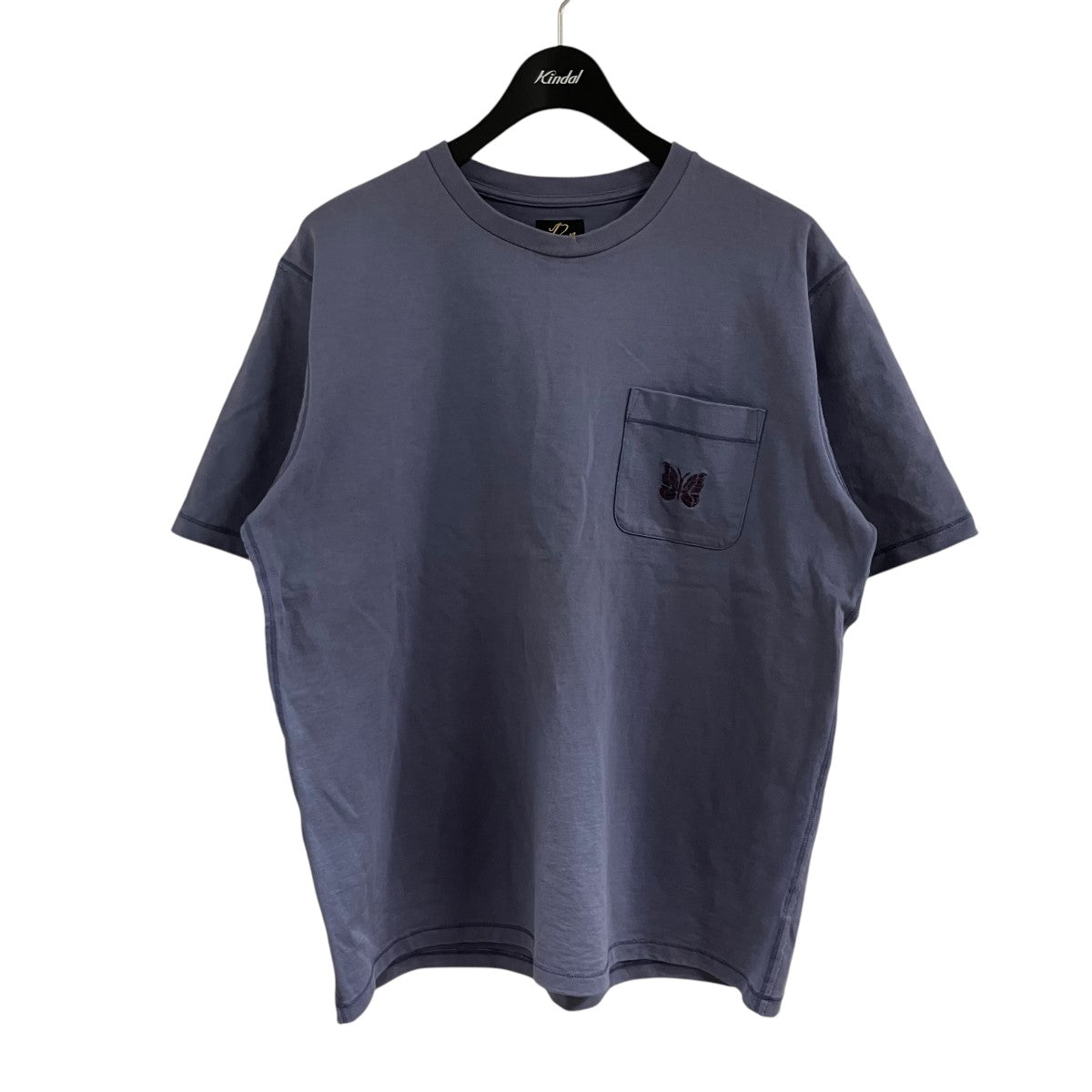 Needles(ニードルズ) パピヨンポケットTシャツ IN419 パープル サイズ