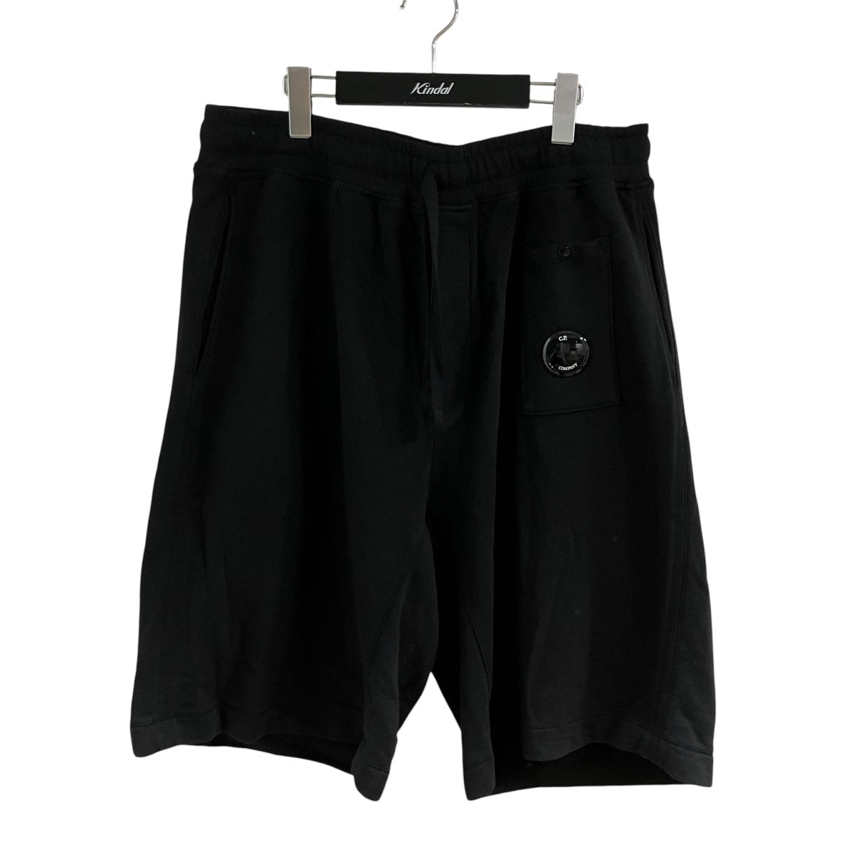 C．P COMPANY ロゴプラークハーフパンツ 古着・中古-1枚目のアイテム画像
