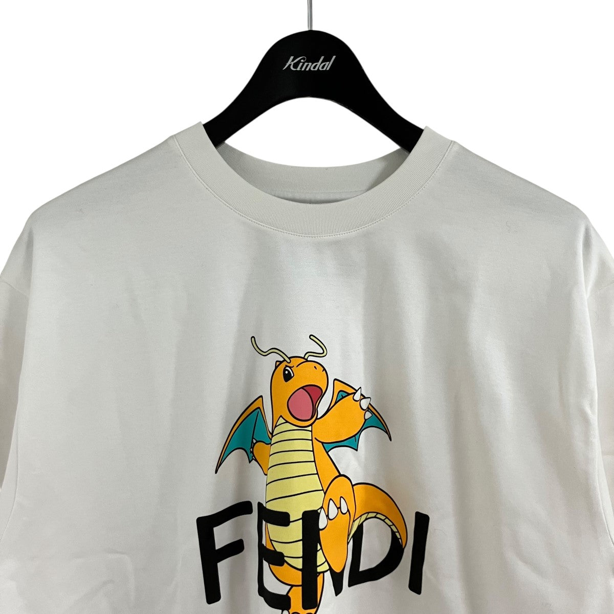FENDI×FRAGMENT DESIGN POKEMON カイリューTシャツ 古着・中古-2枚目のアイテム画像