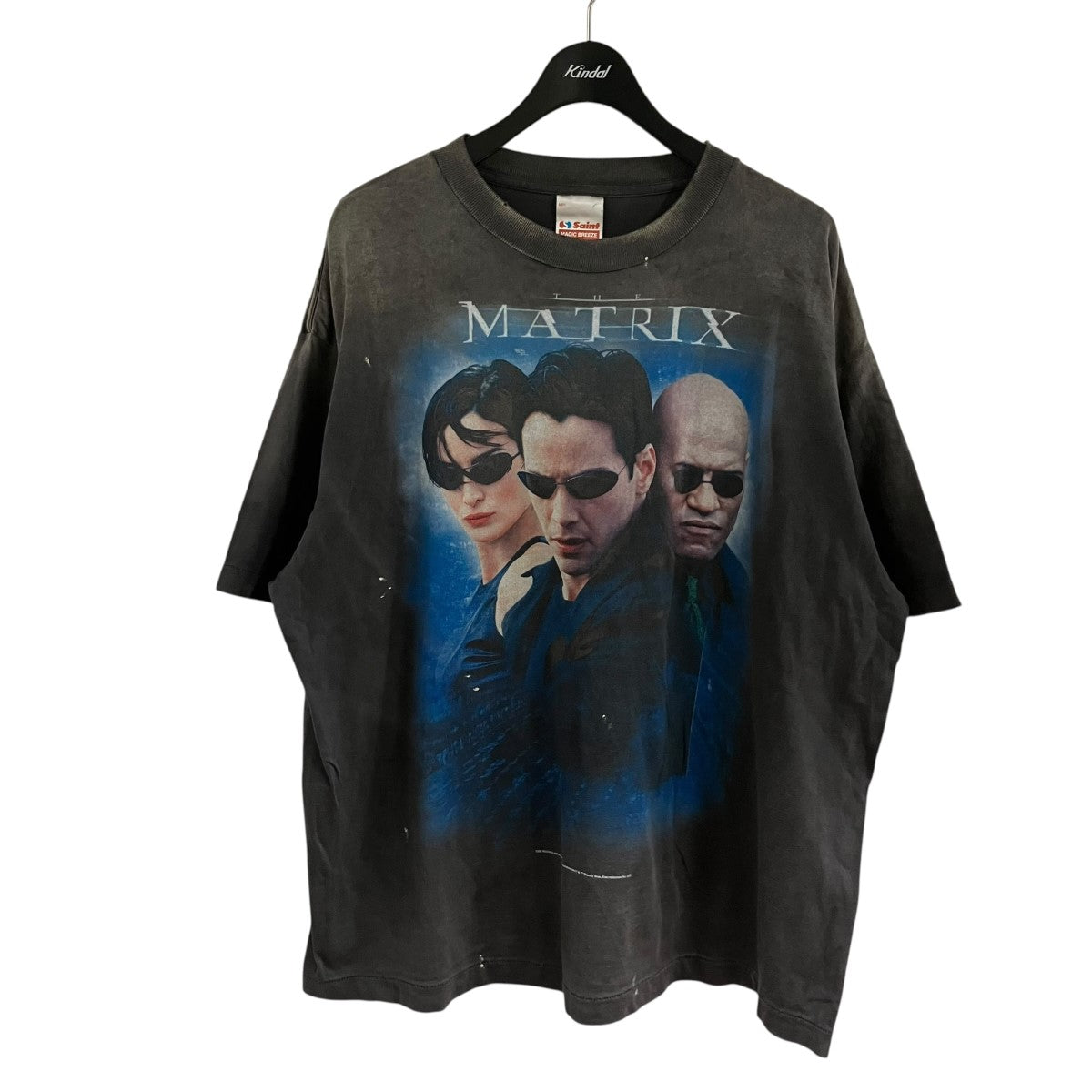 SAINT MICHAEL マトリックスTシャツ 古着・中古-1枚目のアイテム画像