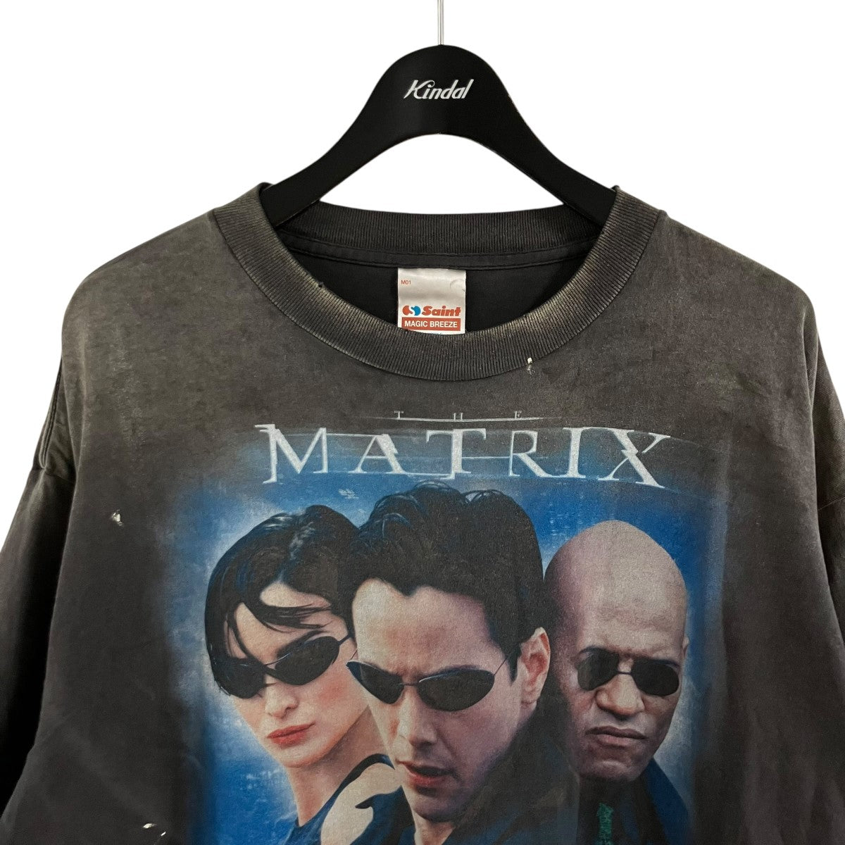 SAINT MICHAEL マトリックスTシャツ 古着・中古-2枚目のアイテム画像