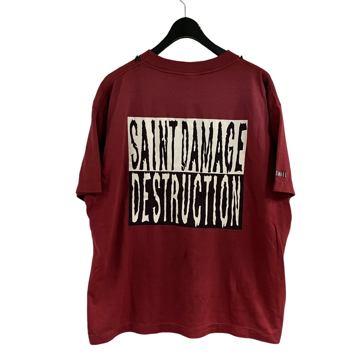 SAINT MICHAEL ヴィンテージ加工Tシャツ 古着・中古-3枚目のアイテム画像