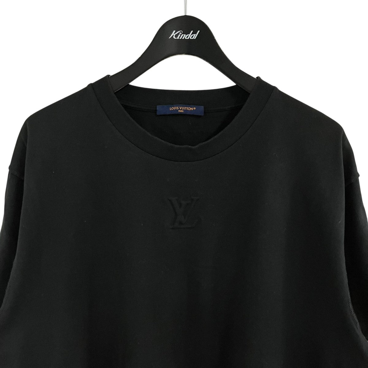 LOUIS VUITTON エンボスLVロゴ半袖Tシャツ 古着・中古-2枚目のアイテム画像