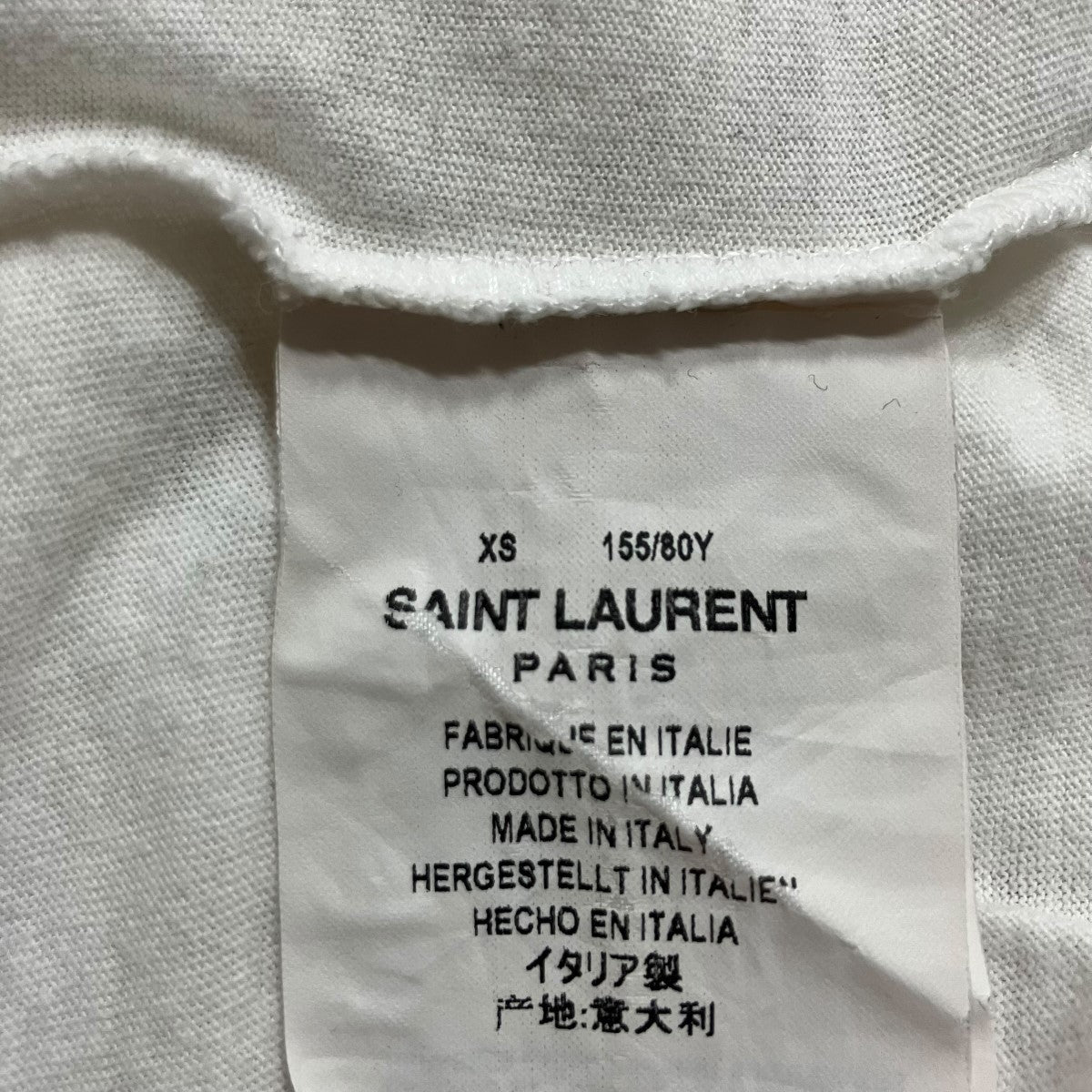 Saint Laurent Paris(サンローランパリ) プリントTシャツ 525476