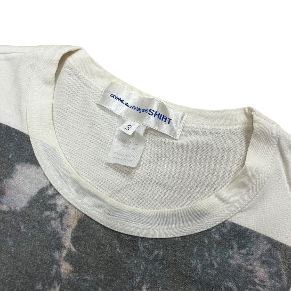 COMME des GARCONS SHIRT プリントTシャツ 古着・中古-5枚目のアイテム画像
