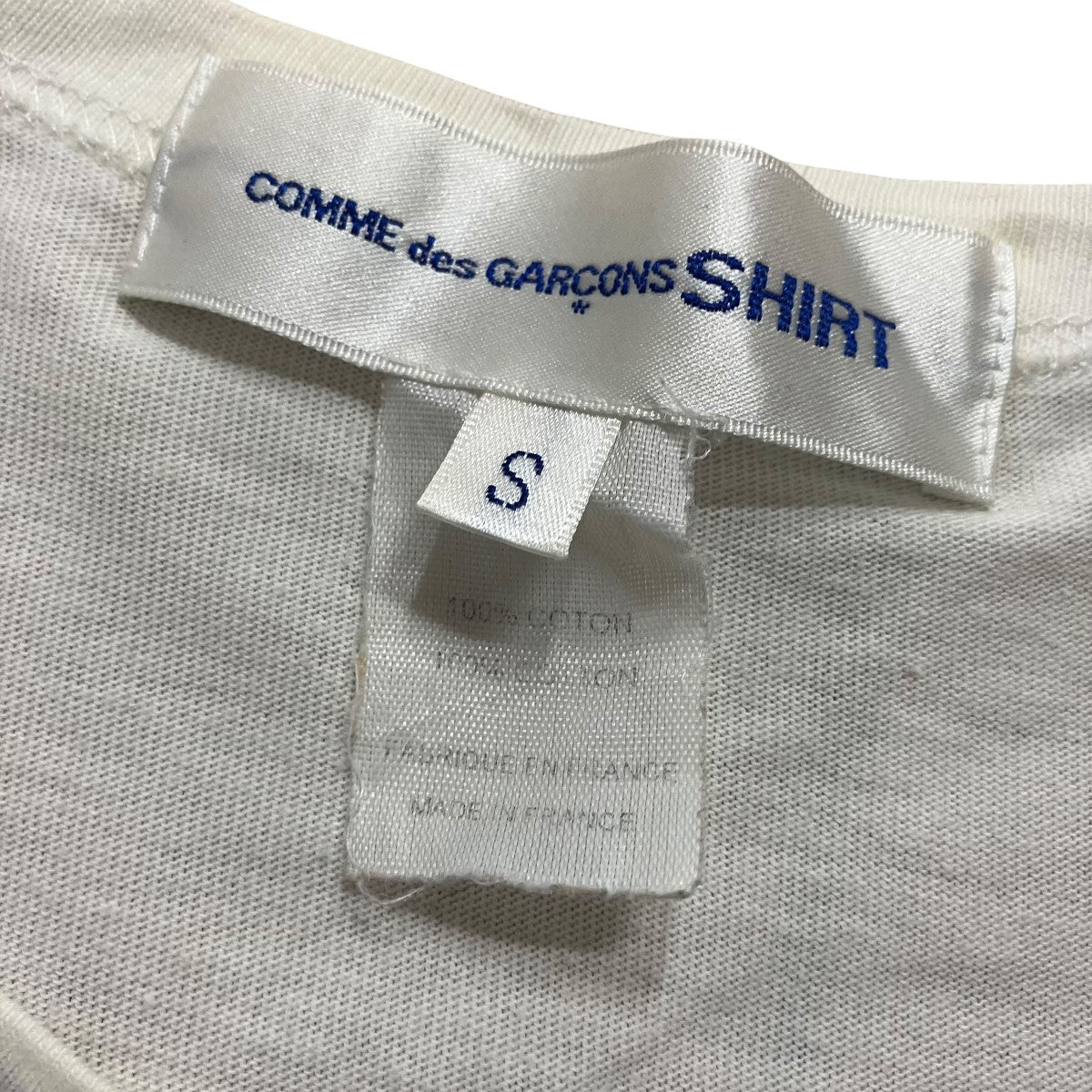 COMME des GARCONS SHIRT プリントTシャツ 古着・中古-6枚目のアイテム画像