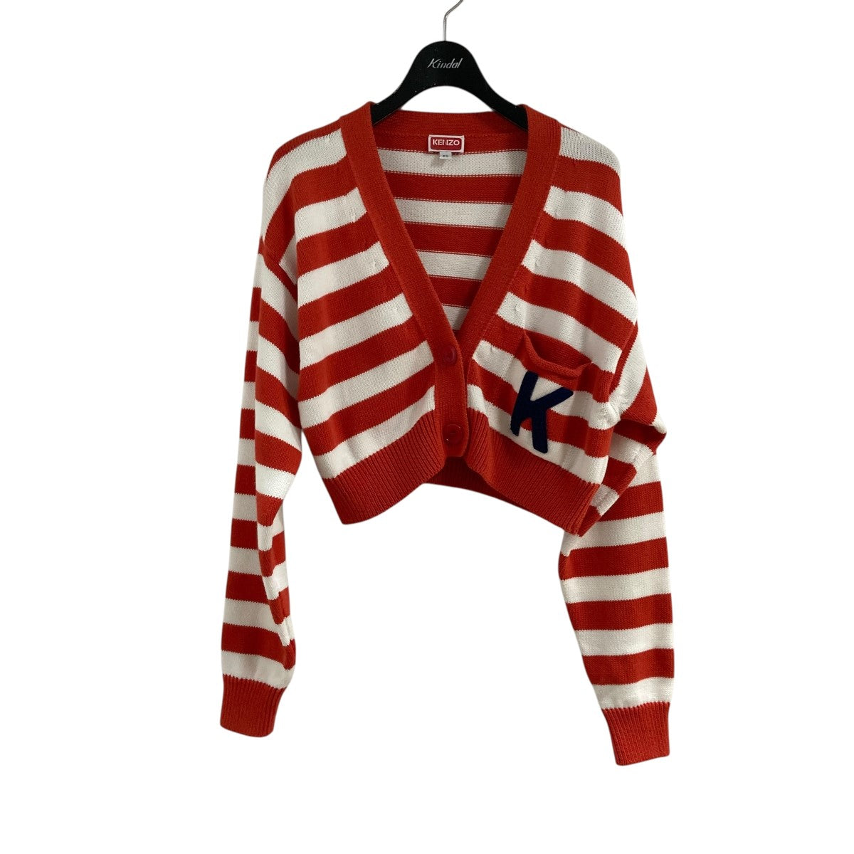 ✴︎上質✨KENZO ケンゾー　シルク混カシミヤ混　おリボンニット　カーディガン KENZO BY VERDY CARDIGAN | KENZO