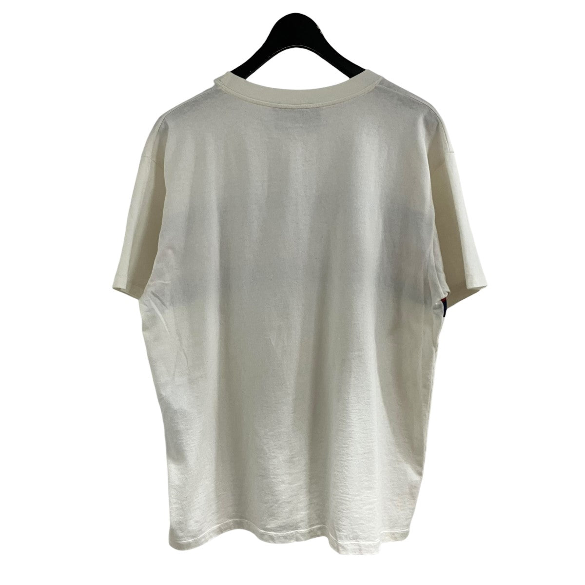 GUCCI　タグ付き　ホワイト　肩ライン　Tシャツ　半袖　蛇　トップス　お洒落 美品 グッチ アディダス 半袖Tシャツ オフホワイト メンズ SIZE XS