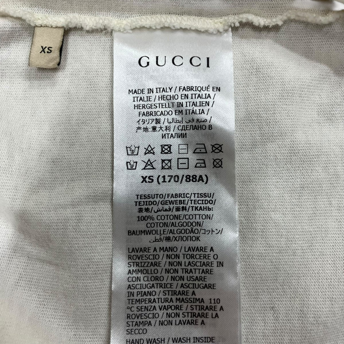 GUCCI(グッチ) インターロッキングG ストライプ Tシャツ 616036 XJDAG