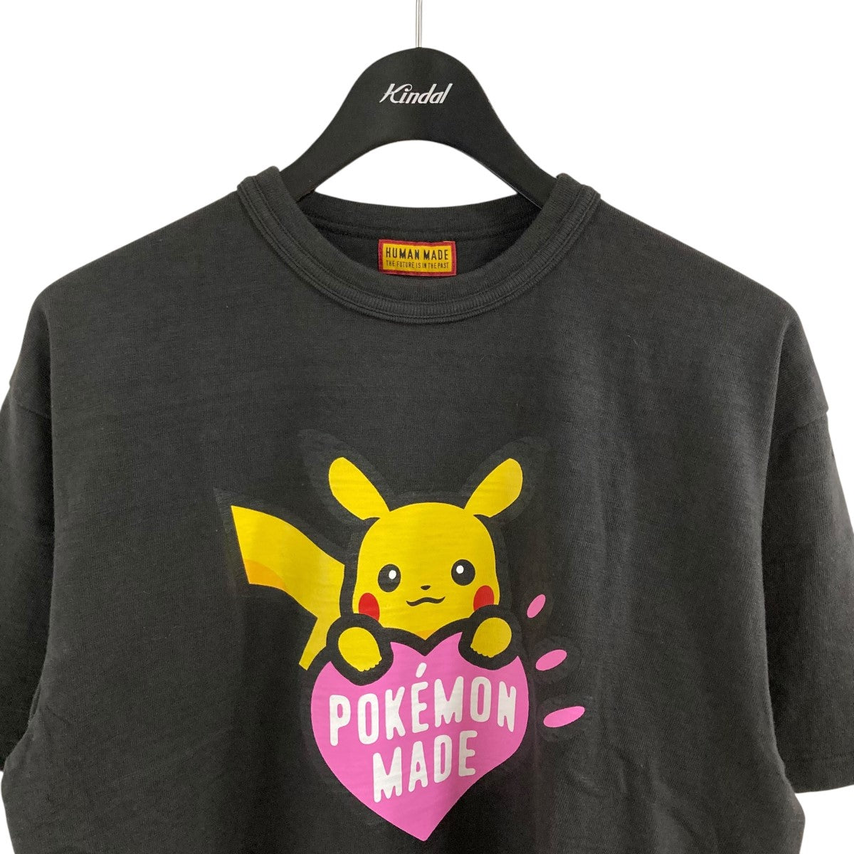 HUMAN MADE×Pokemon ピカチュウプリントTシャツ ブラック