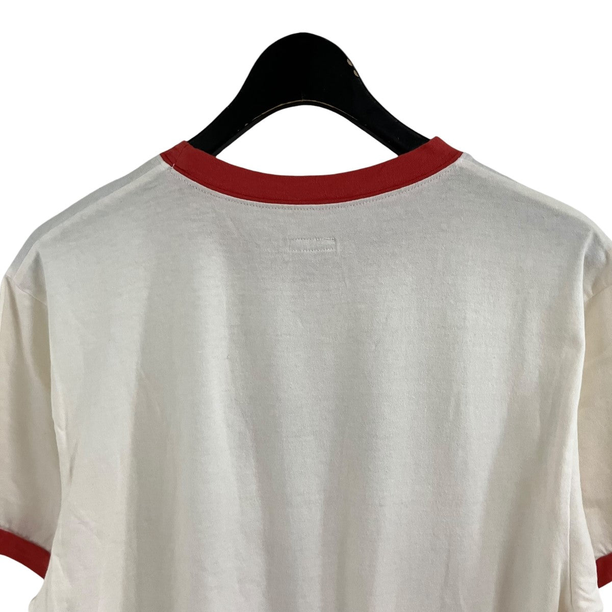 KAPITAL(キャピタル) リンガーTシャツ ホワイト×レッド サイズ 3
