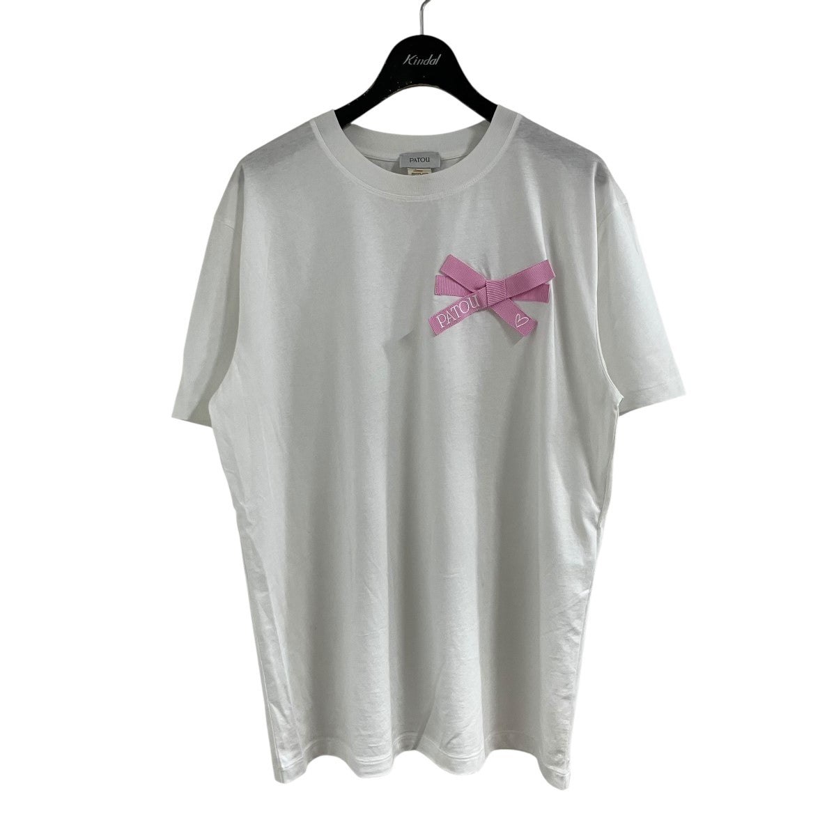 Patou リボンディテールTシャツ 古着・中古-1枚目のアイテム画像