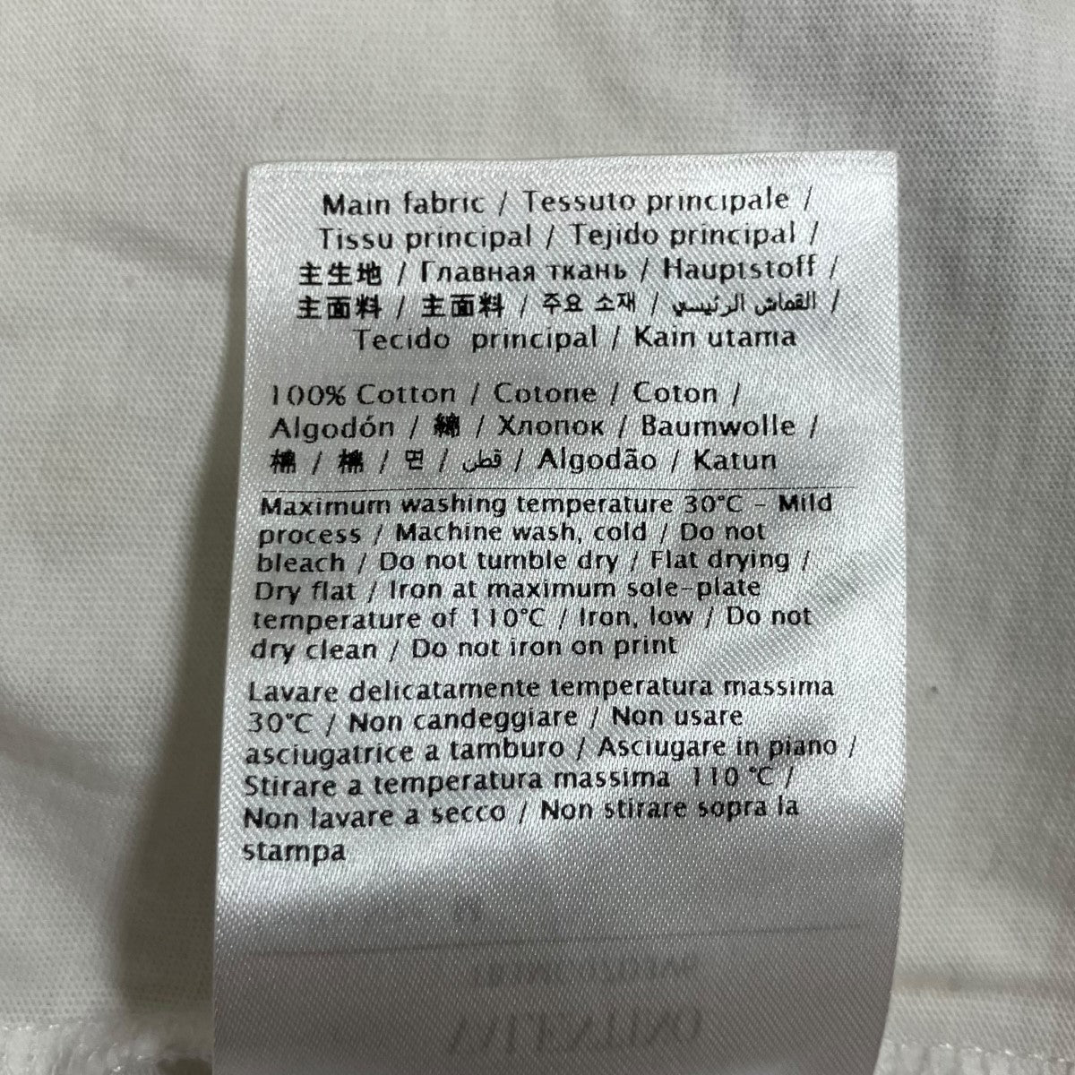 VALENTINO クルーネックTシャツ 古着・中古-10枚目のアイテム画像