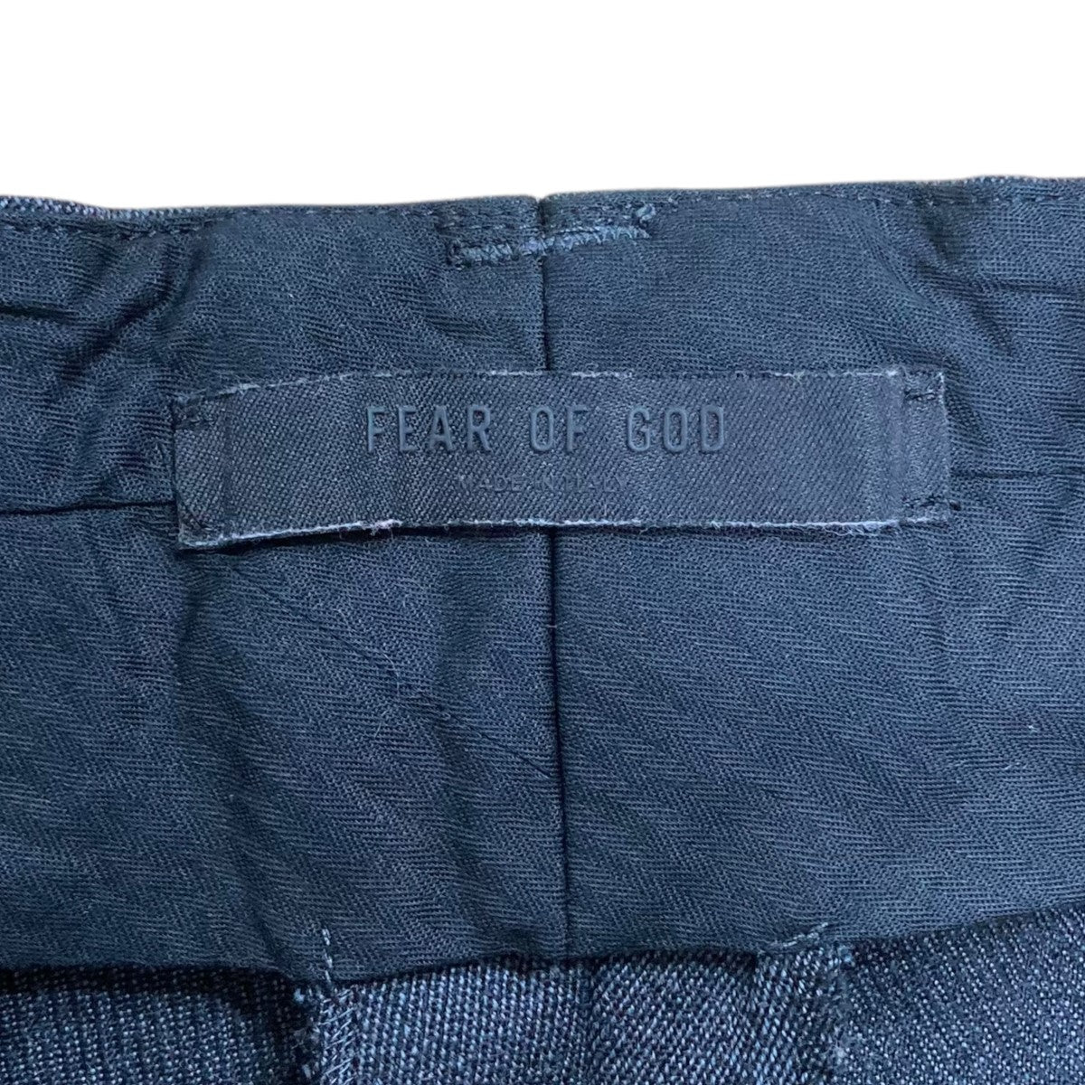 FEAR OF GOD ヘムジップスラックスパンツFG40-002 古着・中古-7枚目のアイテム画像