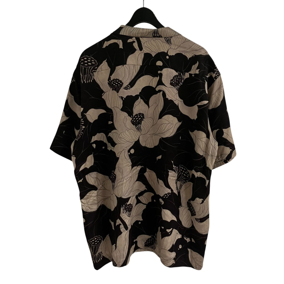 BUDSPOOL 開襟シャツ　gakkin BUDSPOOL×GAKKIN 開襟シャツ ブラウン×カーキ サイズ XL｜【公式