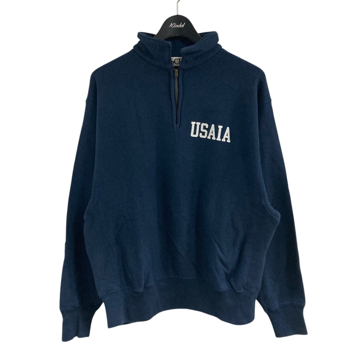 INSCRIRE(アンスクリア) ハーフジップスウェットトレーナー I23AW