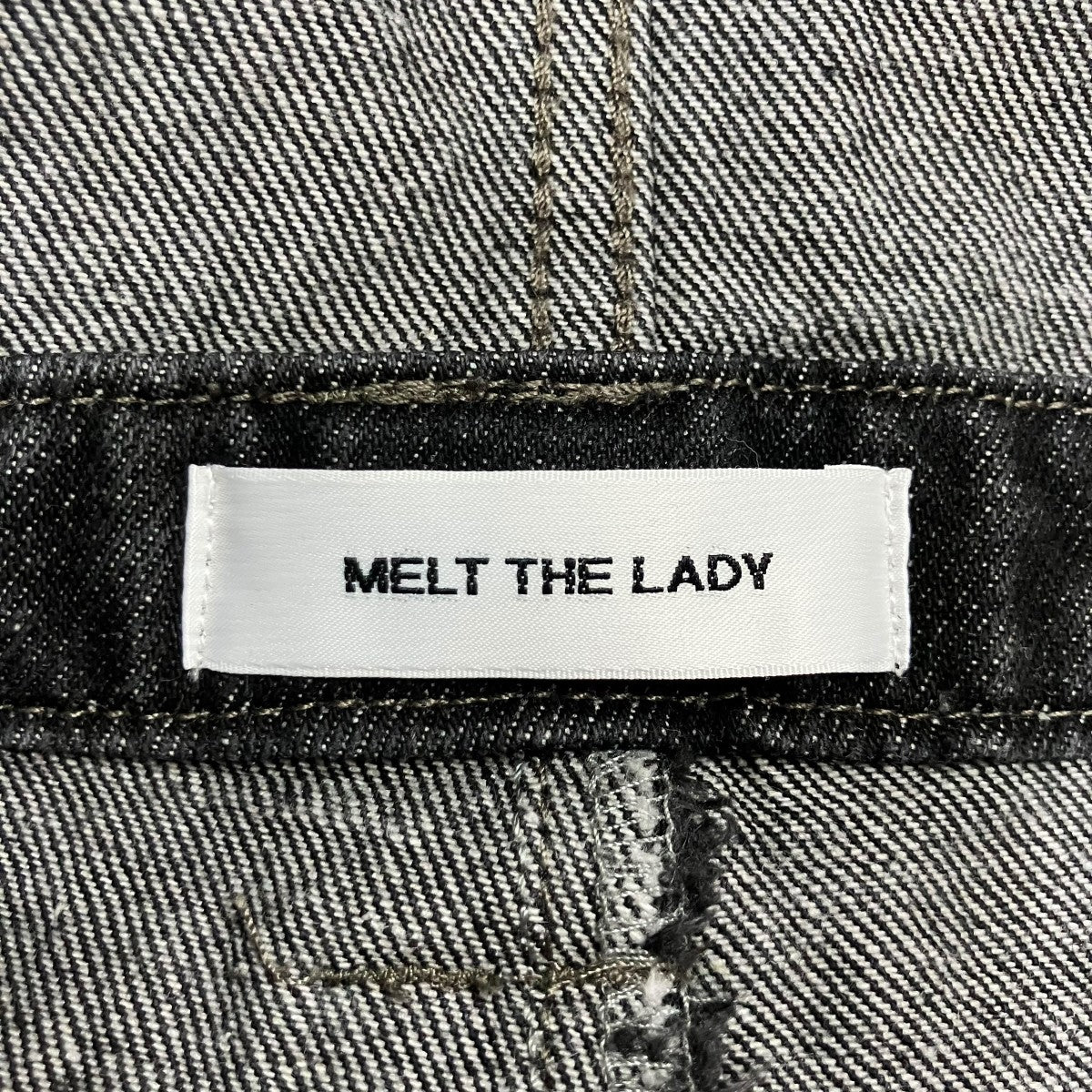 MELT THE LADY(メルトザレディ) デニムオーバーオール ML31895 グレー