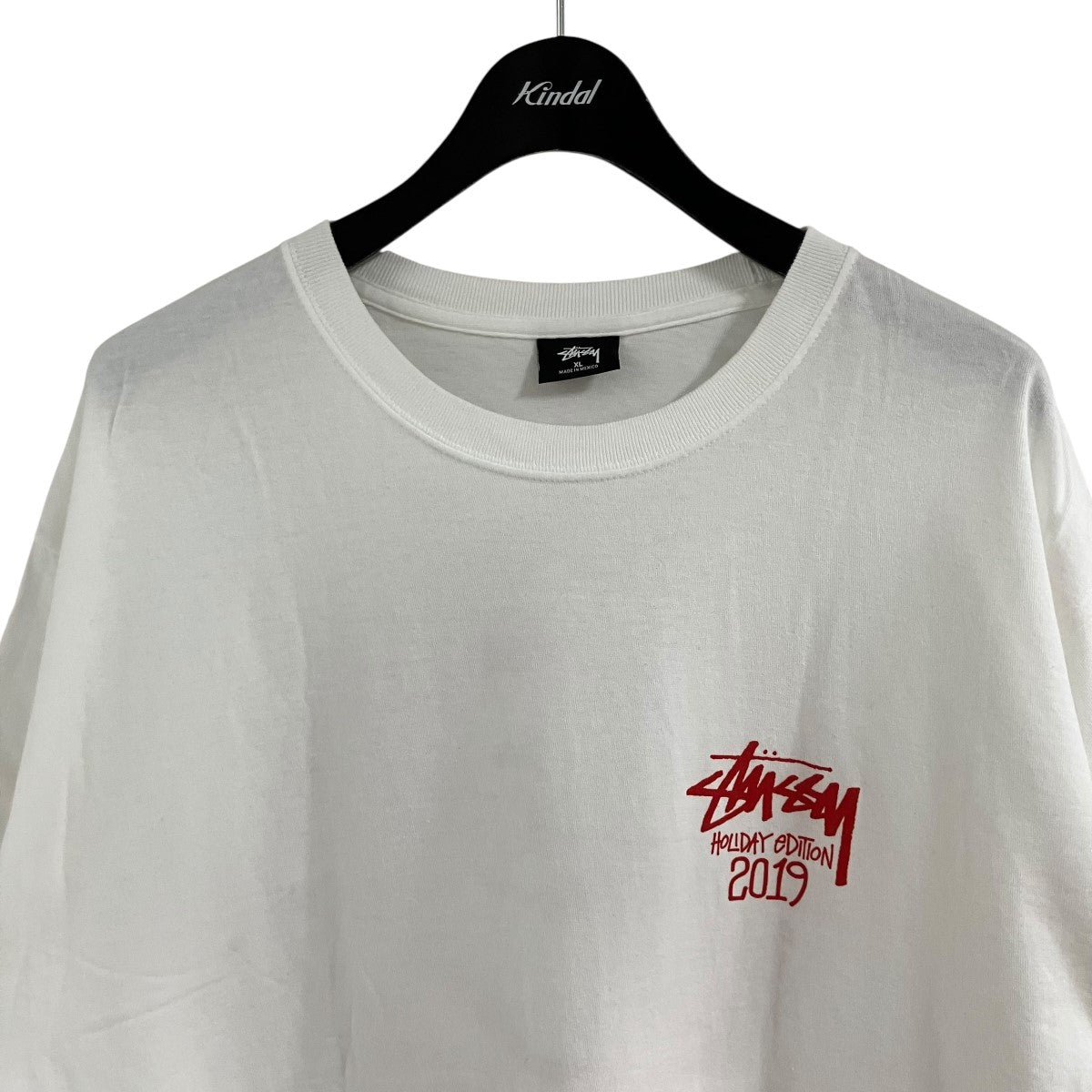 stussy ハッピーホリデイズTシャツ 古着・中古-2枚目のアイテム画像