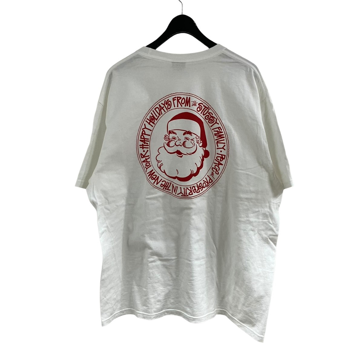 stussy ハッピーホリデイズTシャツ 古着・中古-3枚目のアイテム画像