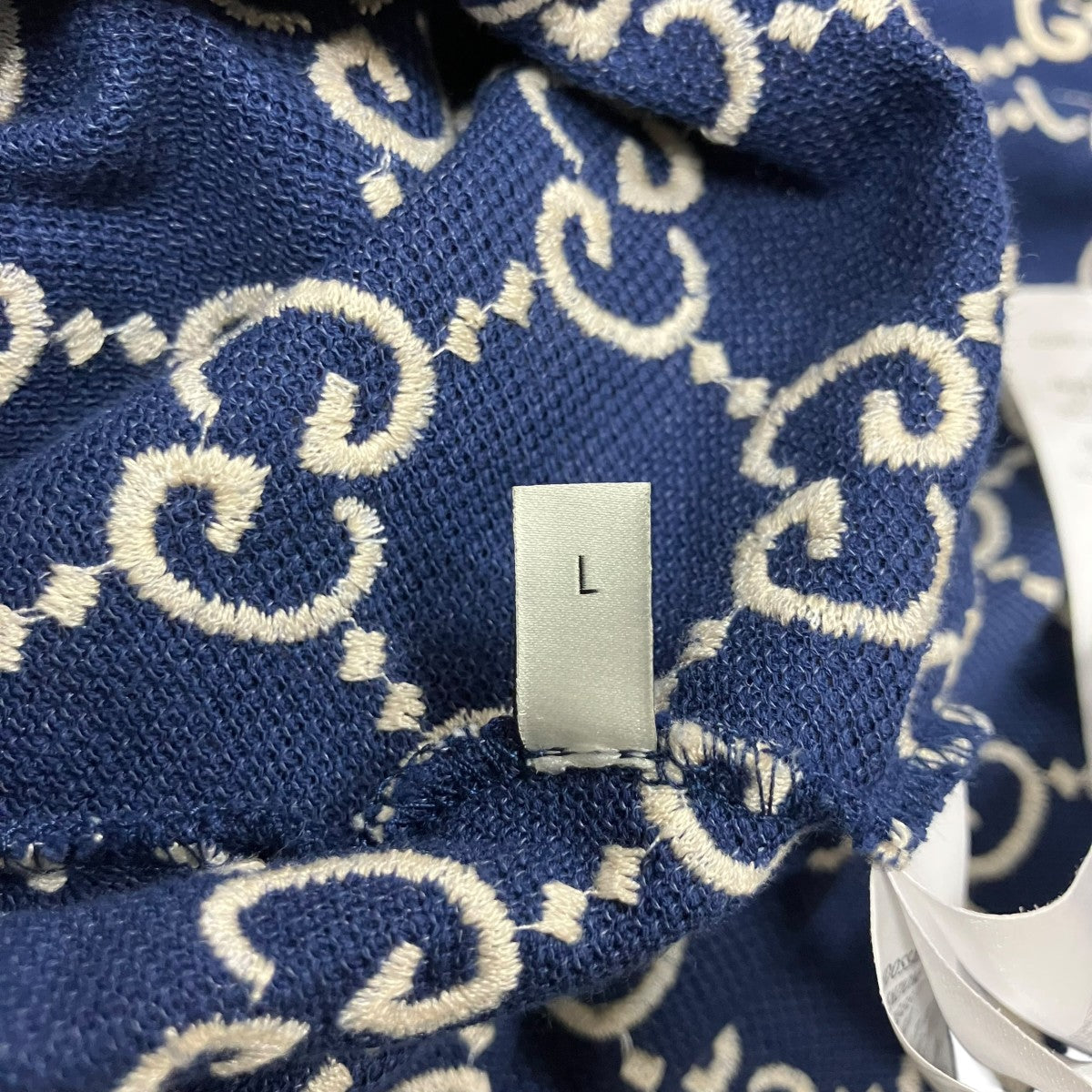 GUCCI ストレッチコットン ポロシャツ 古着・中古-7枚目のアイテム画像