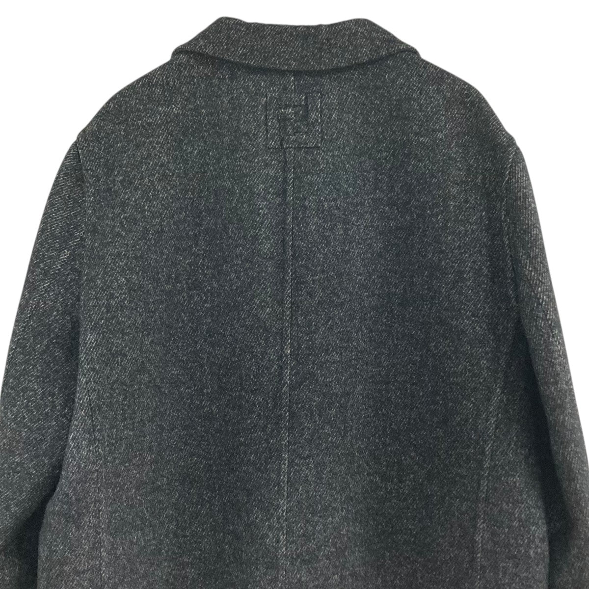 その他 FENDI FENDI(フェンディ) ツイードコートFF0770 FF0770 グレー サイズ 54