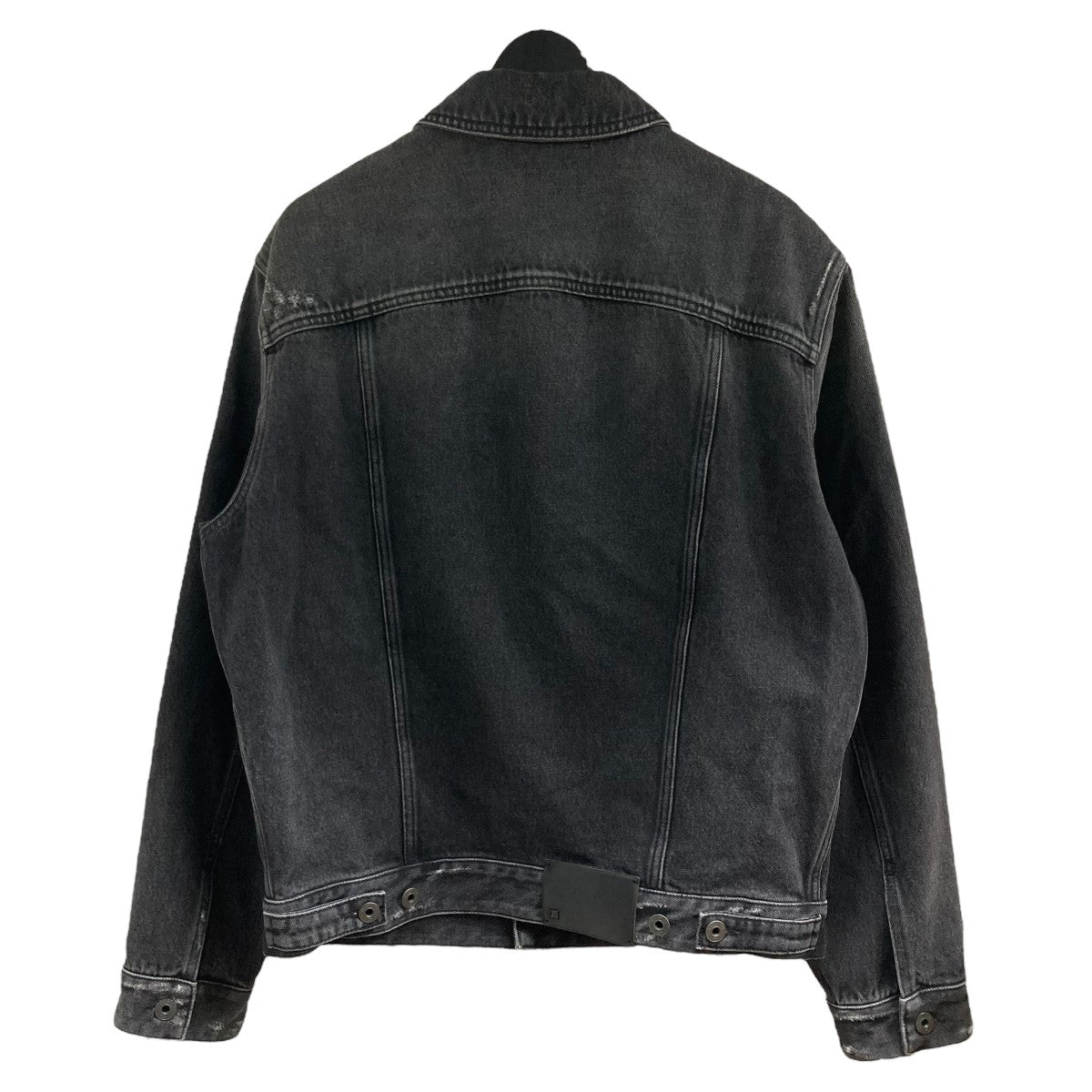 VALENTINO フロントロゴデニムジャケット 古着・中古-3枚目のアイテム画像