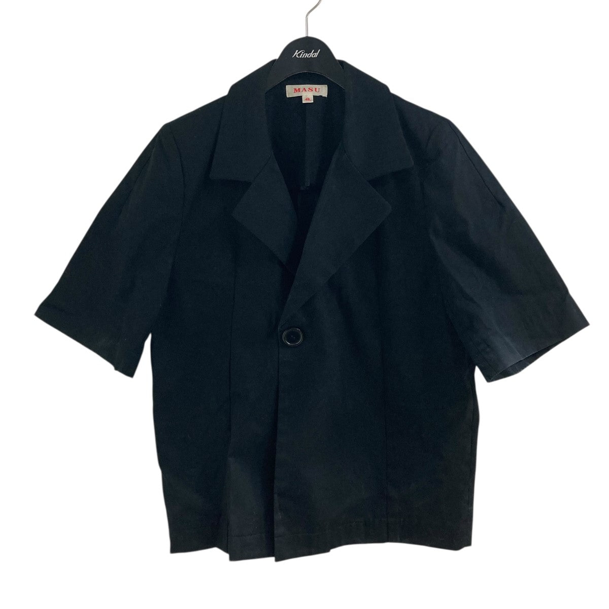 MASU ハーフスリーブコットンシャツ 古着・中古-1枚目のアイテム画像