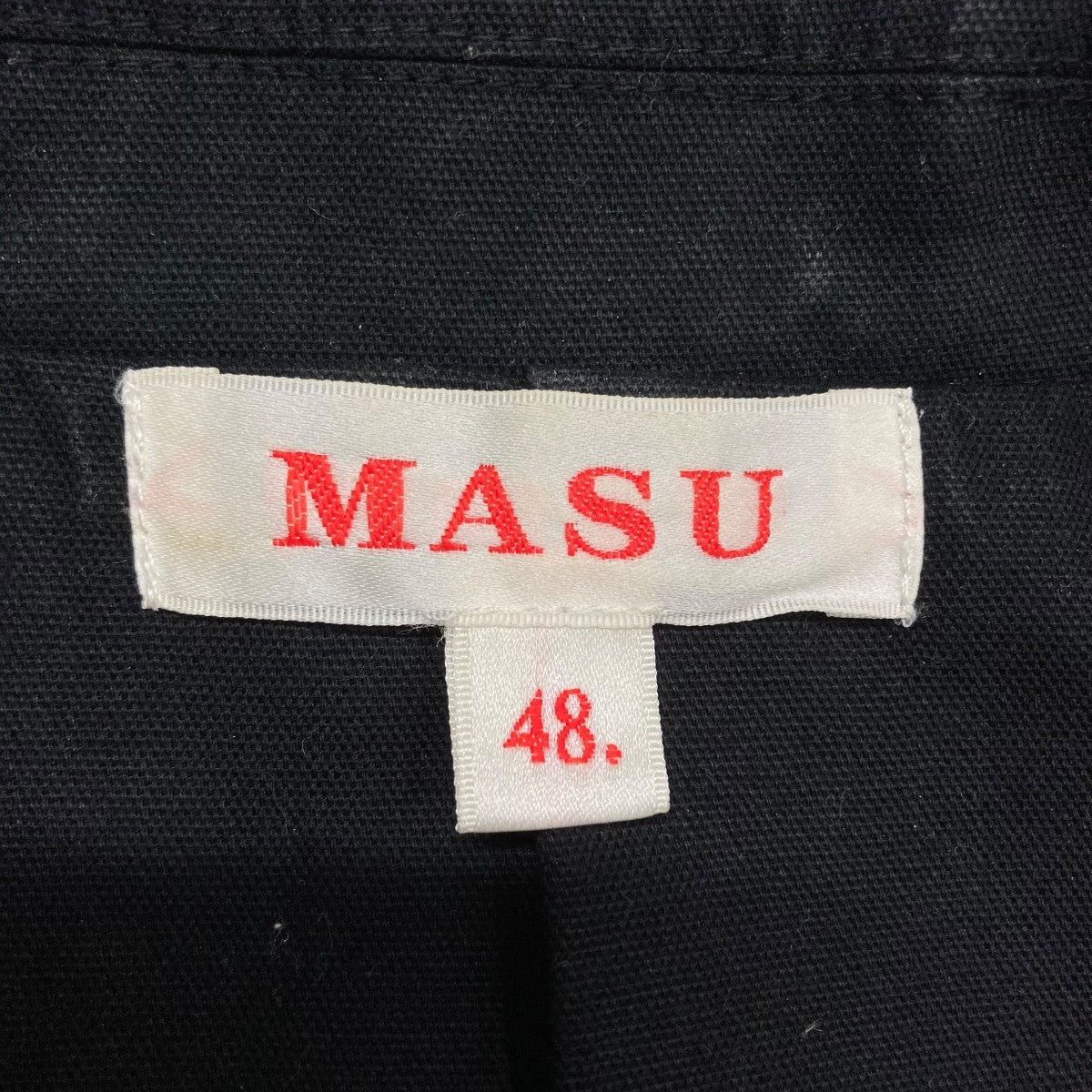 MASU ハーフスリーブコットンシャツ 古着・中古-5枚目のアイテム画像