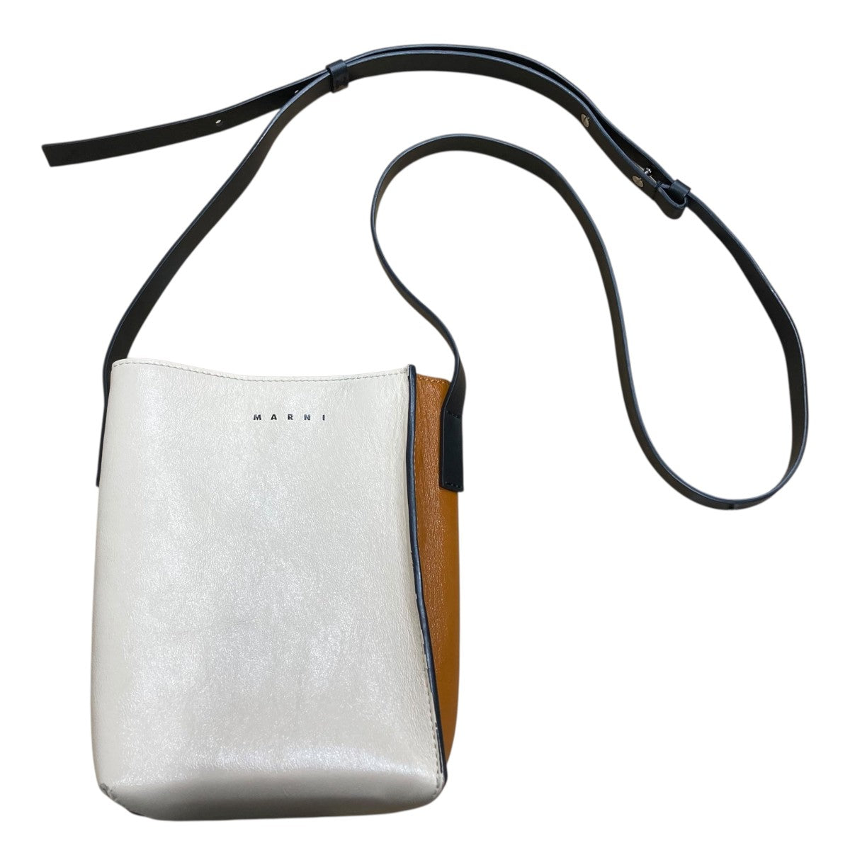 MARNI ミュゼオソフトバイカラーミニバッグ 古着・中古-1枚目のアイテム画像