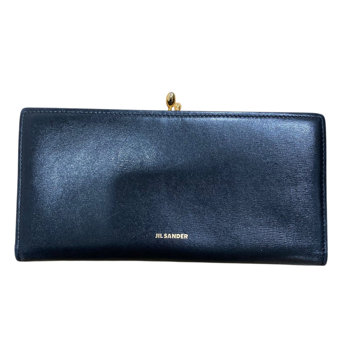 JIL SANDER(ジルサンダー) ガマ口長財布 ブラック｜【公式】カインド