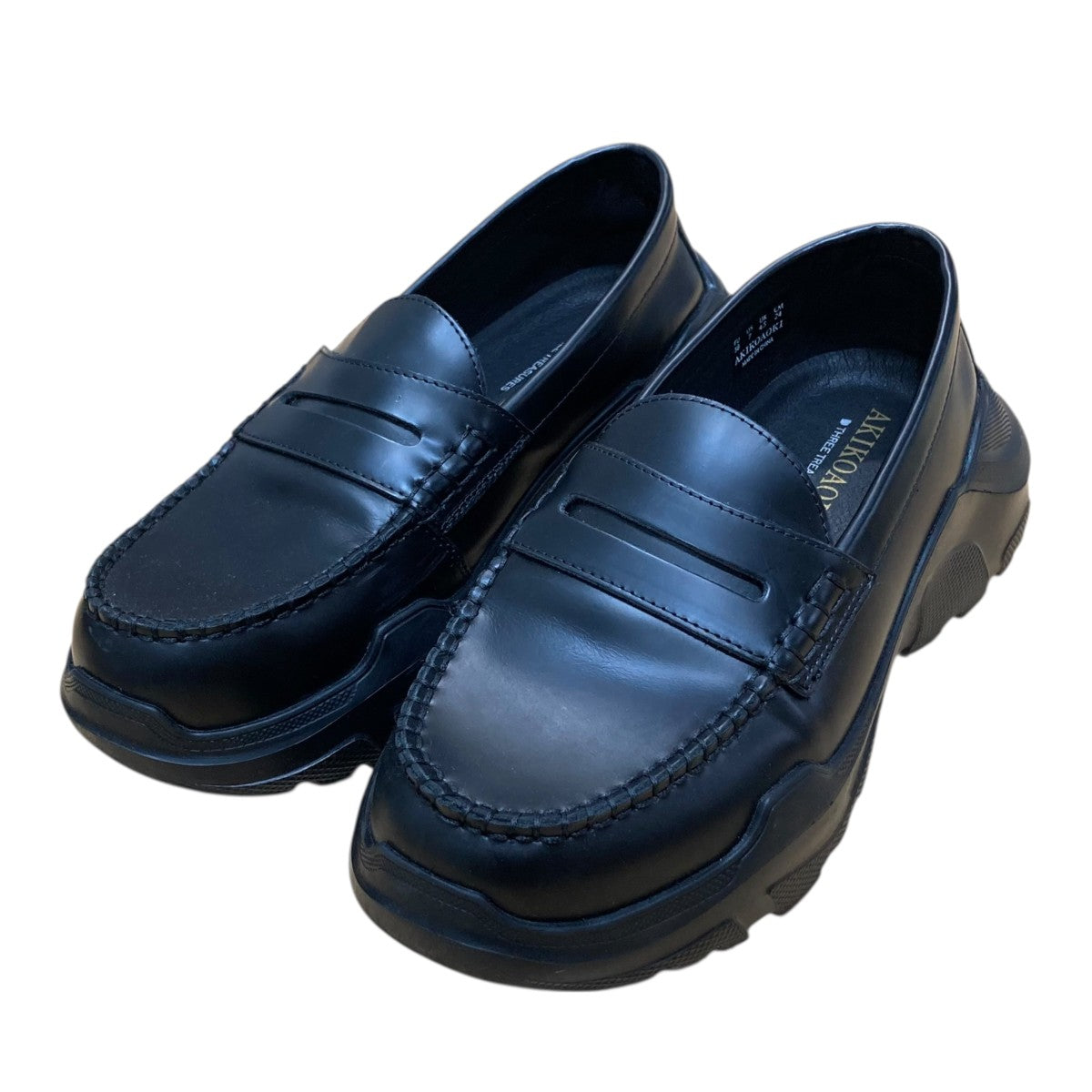 AKIKOAOKI(アキコアオキ) Regulated Gravity-crocodile textured