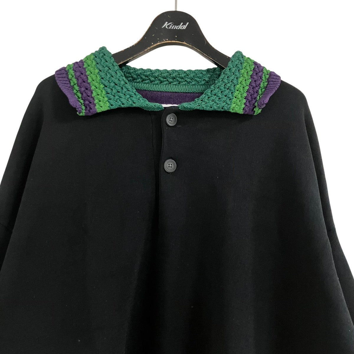 MAISON SPECIAL ビッグポロシャツ 古着・中古-2枚目のアイテム画像