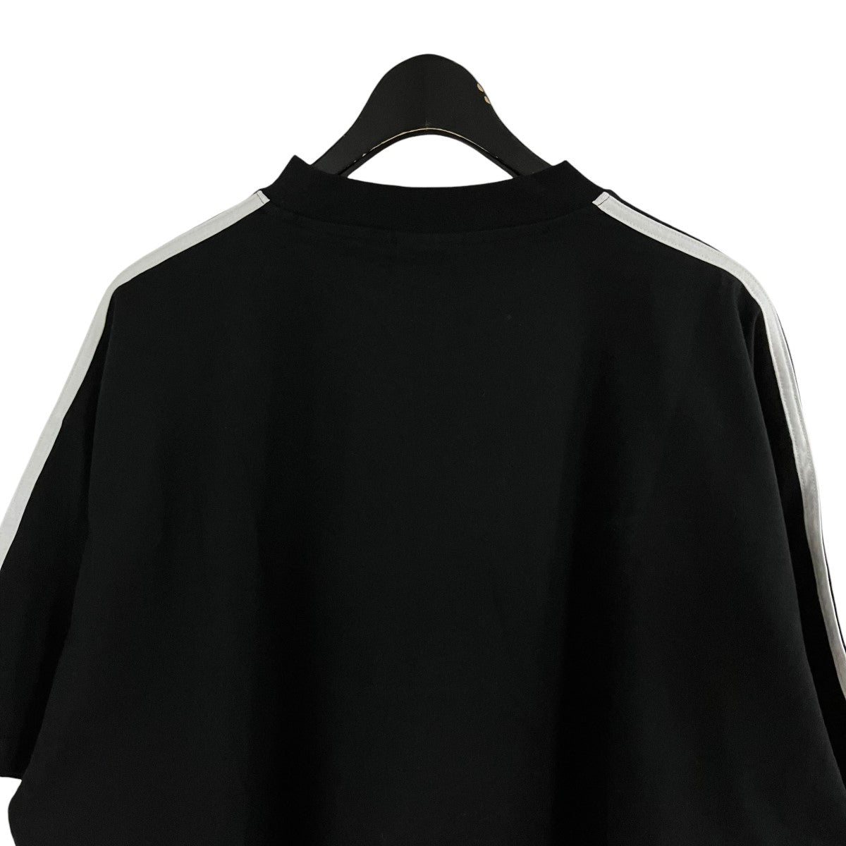 BALENCIAGA×adidas 3ストライプロゴプリントTシャツ 古着・中古-4枚目のアイテム画像