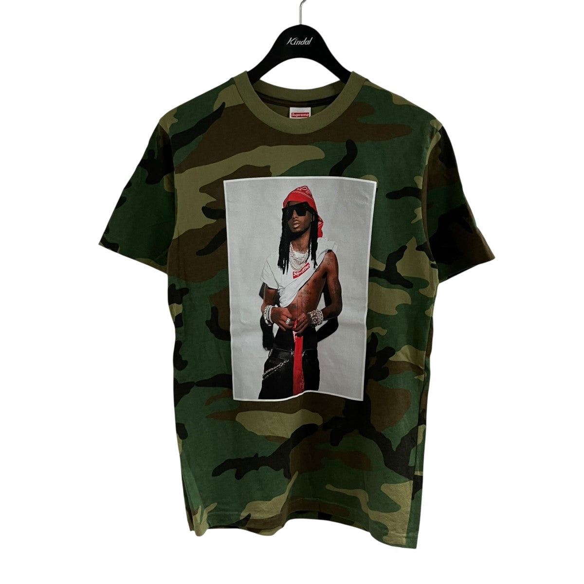 Supreme プレイボーイカモTシャツ 古着・中古-1枚目のアイテム画像
