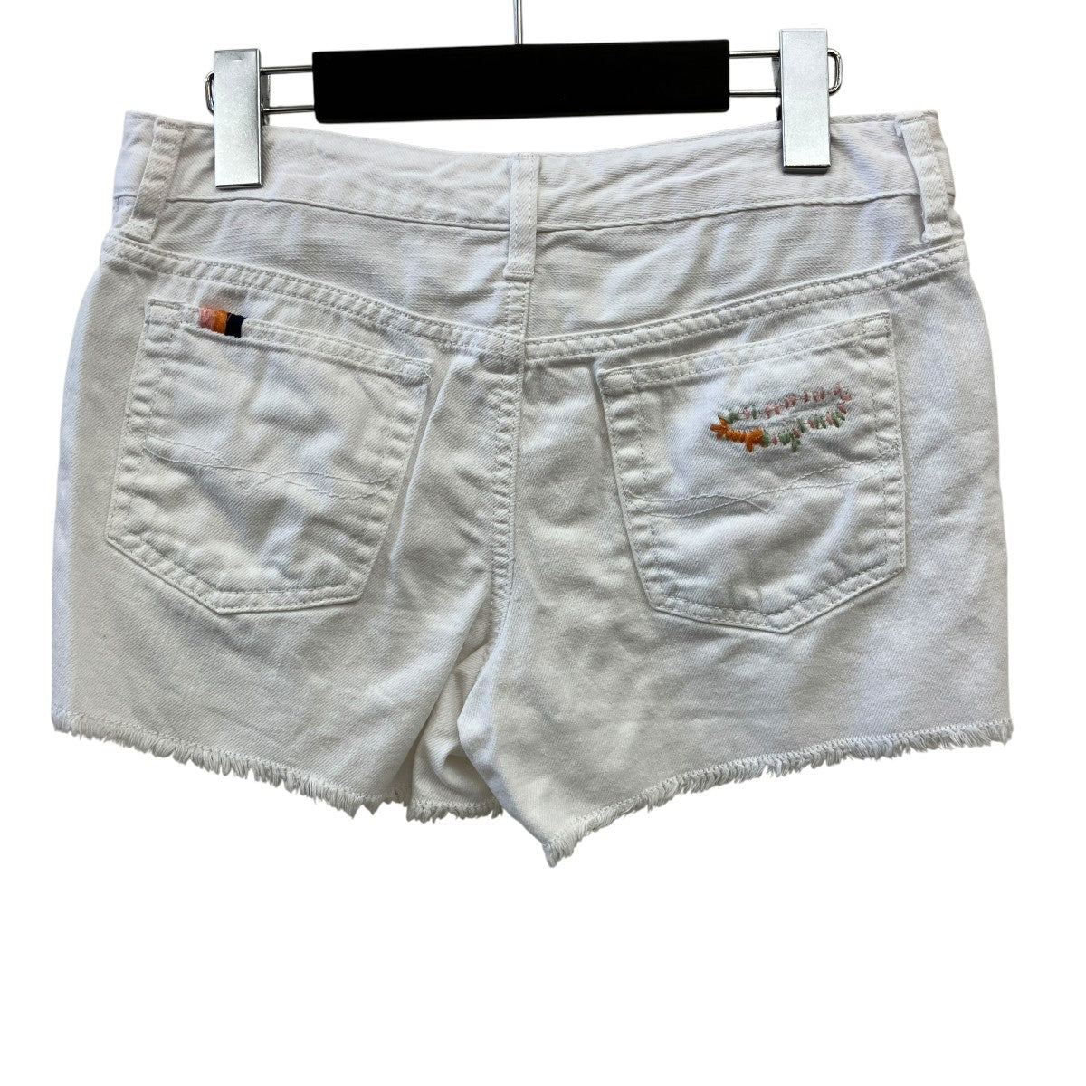 POLO RALPH LAUREN デニムダメージショートパンツ 古着・中古-2枚目のアイテム画像