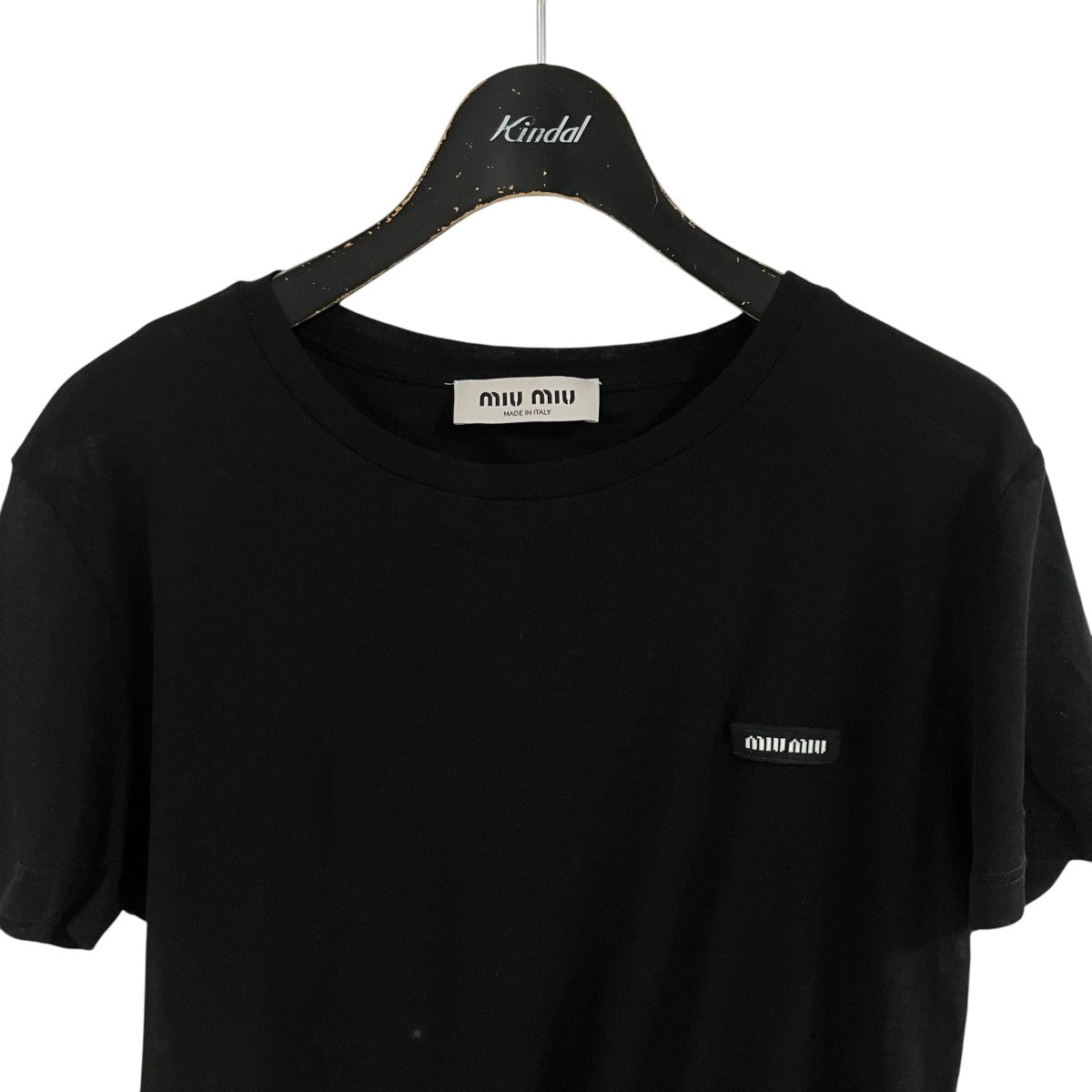 MIU MIU ロゴTシャツ 古着・中古-2枚目のアイテム画像