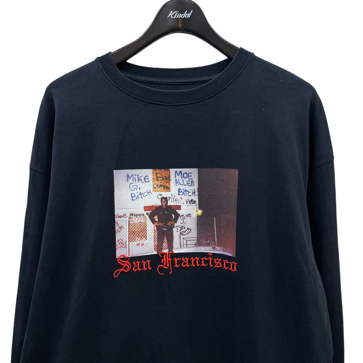 HERON PRESTON プリントロングスリーブTシャツHMAB005S20913028 古着・中古-3枚目のアイテム画像
