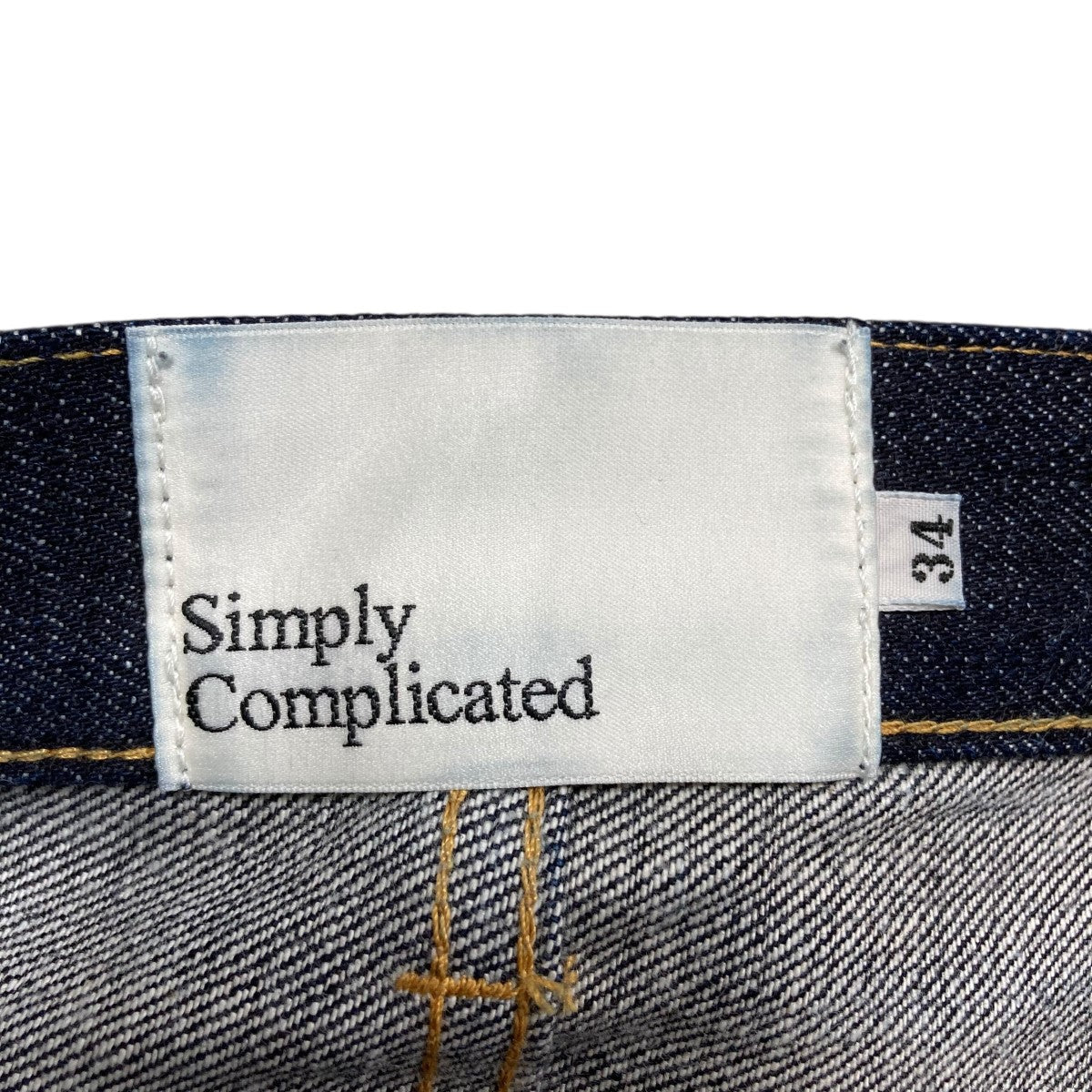 SimplyComplicated(シンプリーコンプリケイテッド) デニムパンツ
