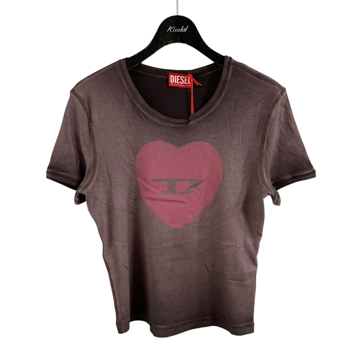 DIESEL フロントロゴＴシャツ 古着・中古-1枚目のアイテム画像
