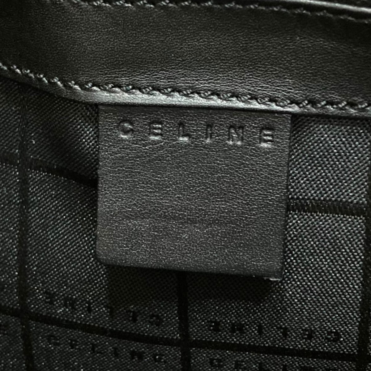 CELINE Ｃマカダム柄ミニトートバッグ 古着・中古-8枚目のアイテム画像