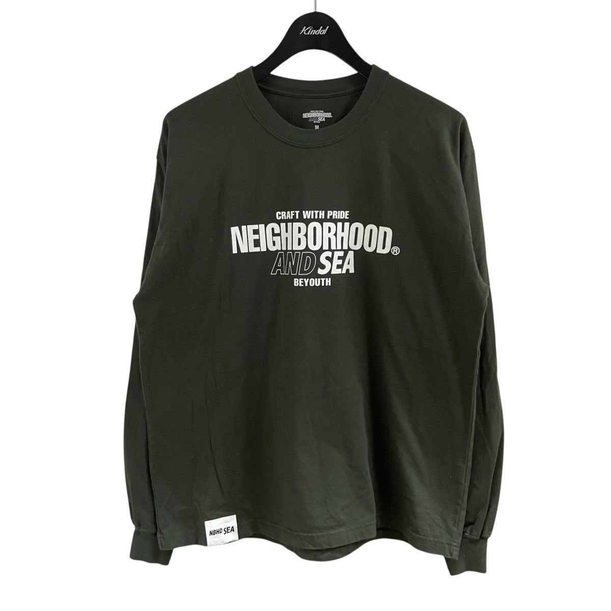 NEIGHBORHOOD×WIND AND SEA ロゴプリントカットソー 古着・中古-1枚目のアイテム画像