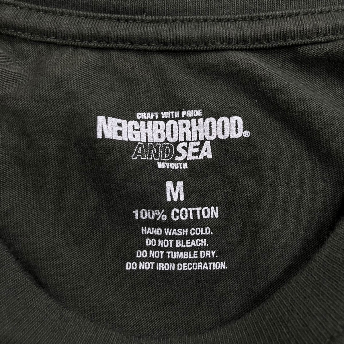 NEIGHBORHOOD×WIND AND SEA ロゴプリントカットソー 古着・中古-5枚目のアイテム画像