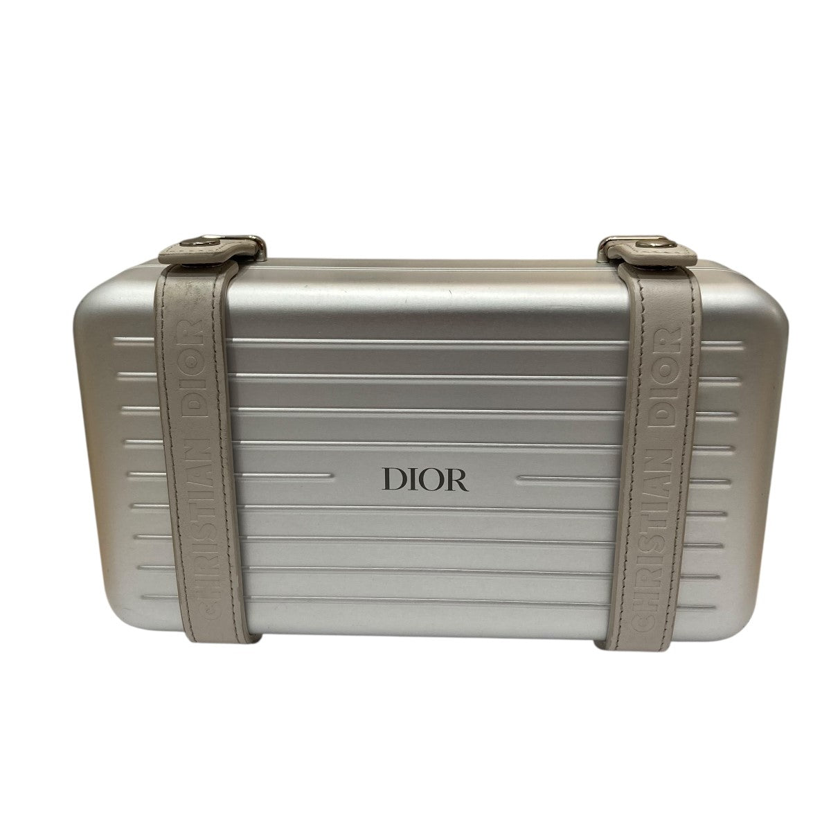 【中古品】 RIMOWA Dior バッグ 男女兼用 RIMOWA×DIOR ショルダーバッグ 2DRCA295YWT シルバー サイズ -｜【公式