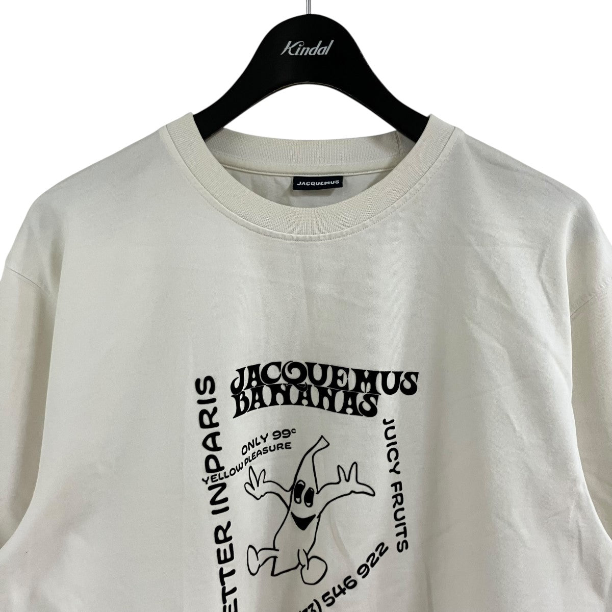 JACQUEMUS バナナデザイン半袖Ｔシャツ 古着・中古-2枚目のアイテム画像