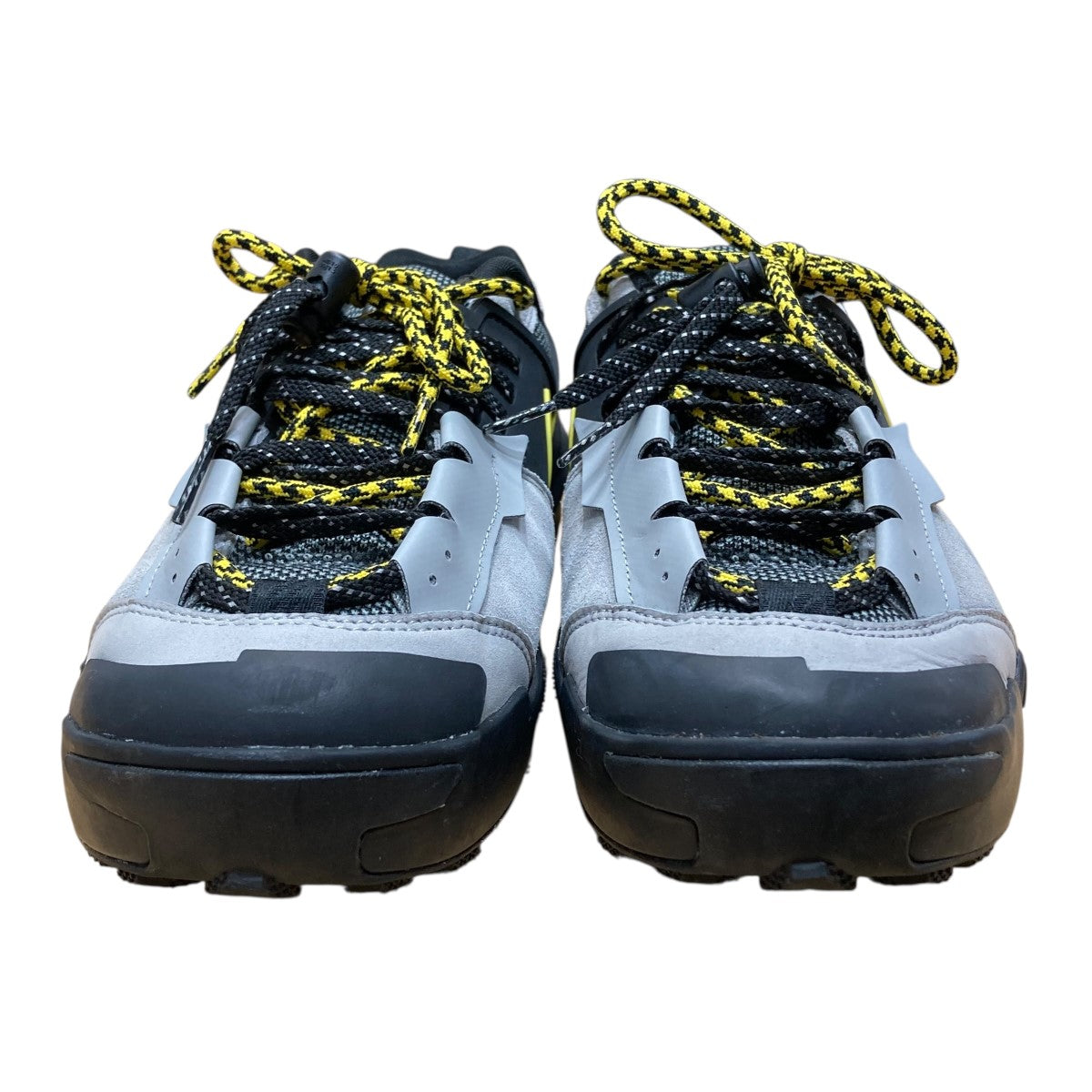 NIKE×sacai ローカットスニーカー HQ8618-002 グレー×イエロー サイズ