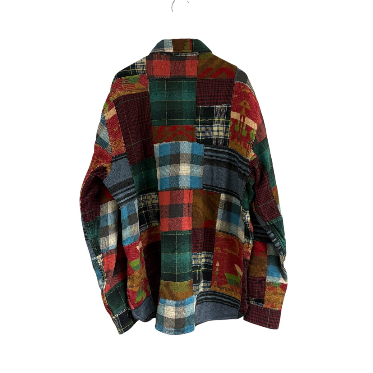 ダブルアールエル　RRL パッチワークカウチン　XL ダブルアールエル) RRL 【 限定 コレクション 】手編み ハンドニット